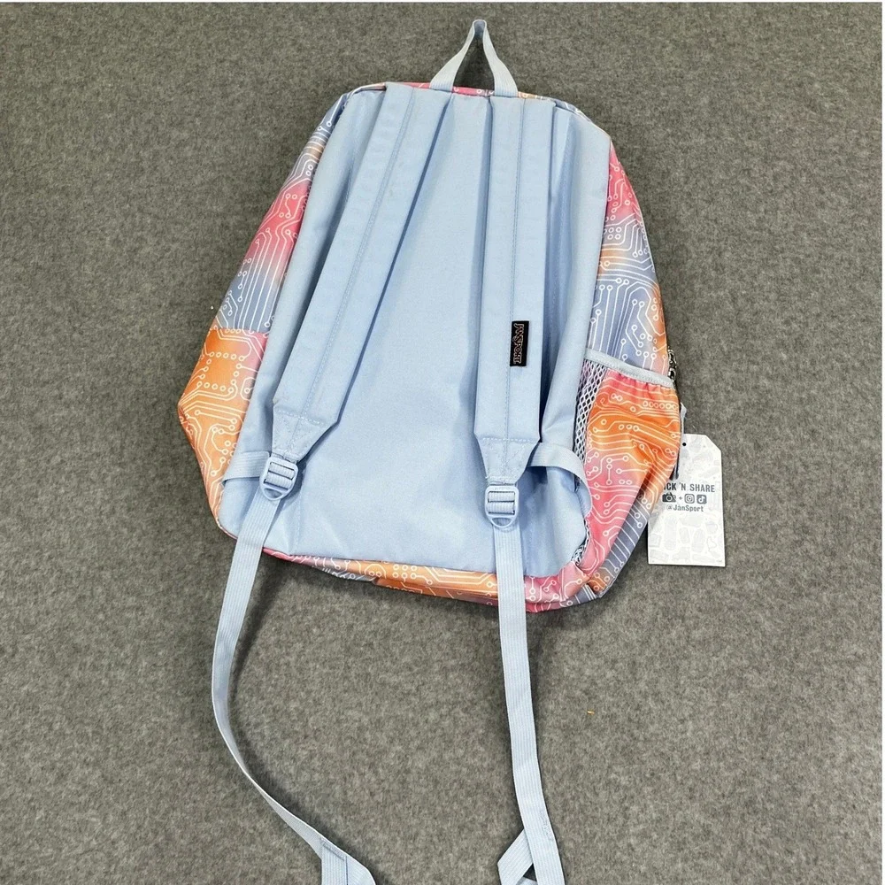 JanSport Backpack NEW Circuit Board Tie Dye SuperBreak
